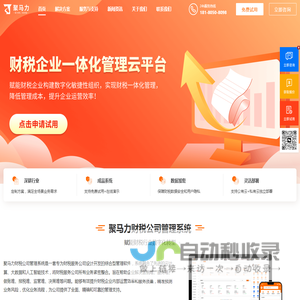 聚马力财税公司管理系统